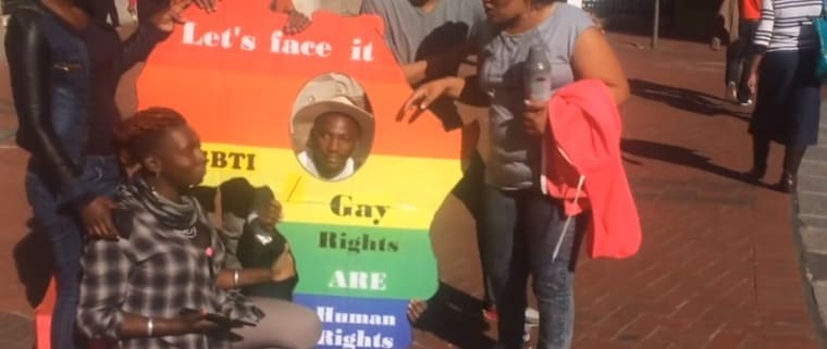 Cape Town 'Pop-Up' Pride Video