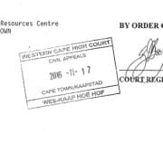Cape Town angolan permanent residency permits court order